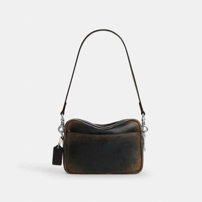 Coach Outlet Mini Carey Crossbody Bag In Loved Leather 3