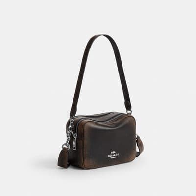 Coach Outlet Mini Carey Crossbody Bag In Loved Leather 2