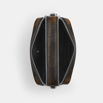 Coach Outlet Carey Crossbody Bag In Loved Leather 2