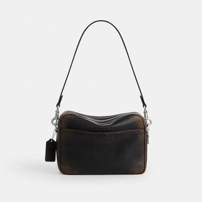 Coach Outlet Carey Crossbody Bag In Loved Leather 3