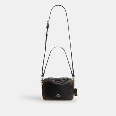Coach Outlet Carey Crossbody Bag In Loved Leather 4