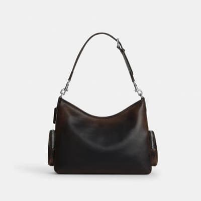 Coach Outlet Laurel Shoulder Bag With Pockets In Loved Leather 2
