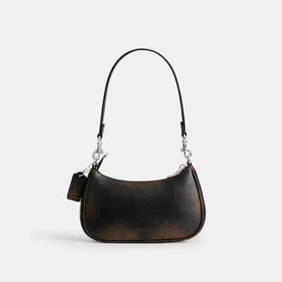 Coach Outlet Teri Mini Crossbody Bag In Loved Leather 5