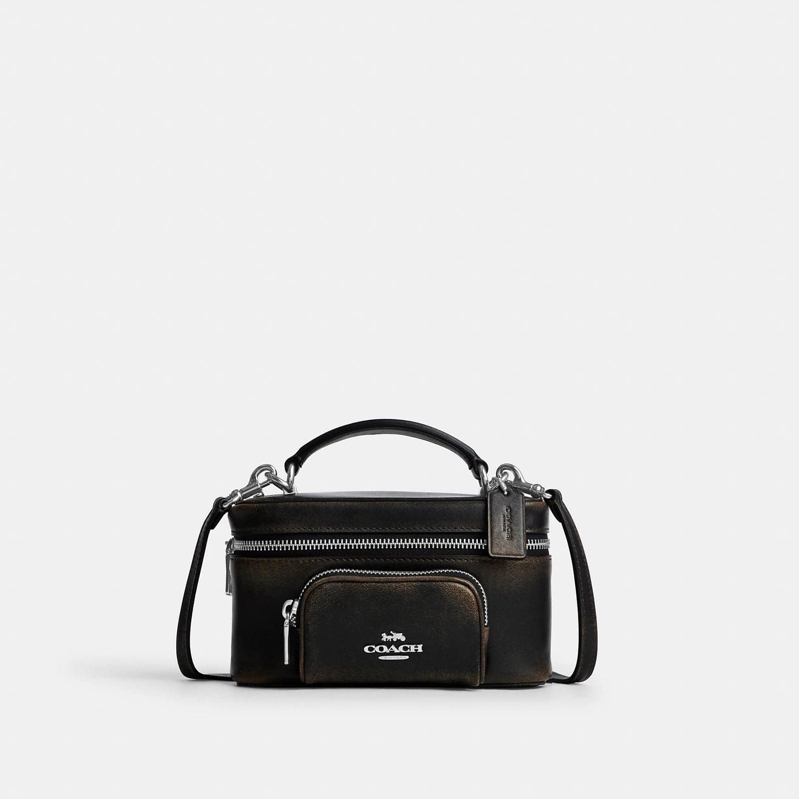Coach Outlet Rainer Crossbody Bag 18 With Pocket In Loved Leather