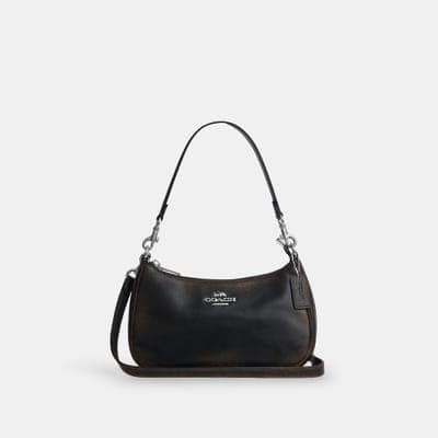 Coach Outlet Teri Shoulder Bag In Loved Leather 1