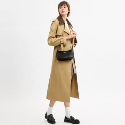 Coach Outlet Teri Shoulder Bag In Loved Leather 6