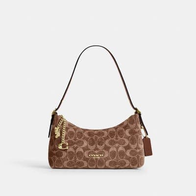 Coach Outlet Emeilia Shoulder Bag In Signature Chenille 2