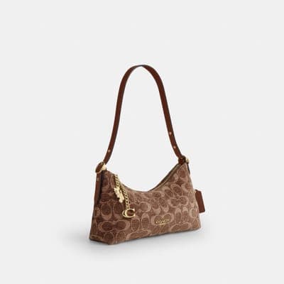 Coach Outlet Emeilia Shoulder Bag In Signature Chenille 4