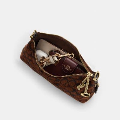 Coach Outlet Emeilia Shoulder Bag In Signature Chenille 11