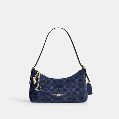 Coach Outlet Emeilia Shoulder Bag In Signature Chenille 12