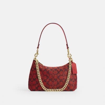 Coach Outlet Teri Shoulder Bag In Signature Satin 8