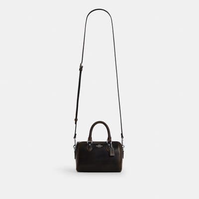 Coach Outlet Mini Rowan Crossbody Bag In Loved Leather 2