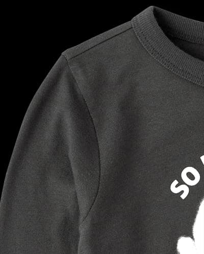 Baby And Toddler Boys Long Sleeve Halloween Handsome Graphic Tee 5