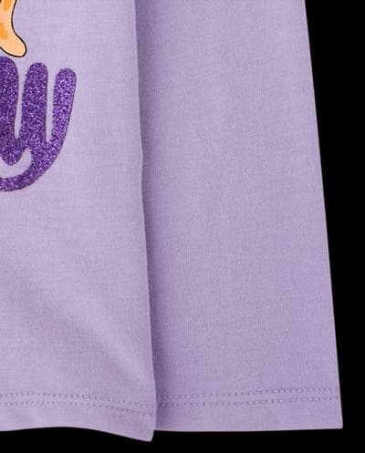 Baby And Toddler Girls Long Sleeve Halloween Boo Crew Graphic Tee 5