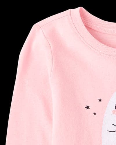 Baby And Toddler Girls Long Sleeve Halloween Mommy's Boo Graphic Tee 4
