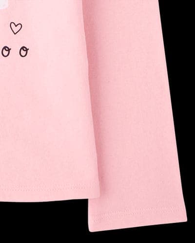 Baby And Toddler Girls Long Sleeve Halloween Mommy's Boo Graphic Tee 5