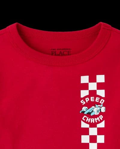 Baby And Toddler Boys Long Sleeve Racecar Graphic Tee 3
