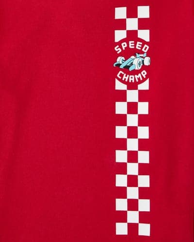 Baby And Toddler Boys Long Sleeve Racecar Graphic Tee 4