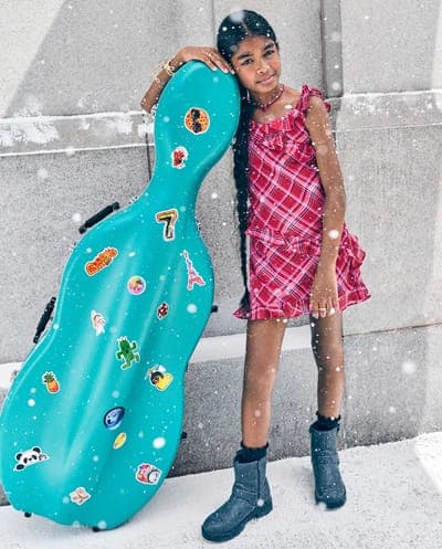 Girls Sleeveless Plaid Chiffon Ruffle Dress 3