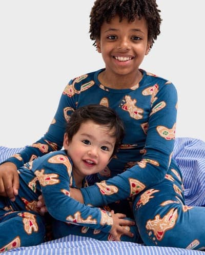 Baby And Toddler Boys Christmas Long Sleeve Gingerbread Gamer Snug Fit Velour Pajamas 2