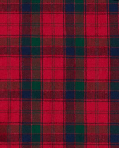 Kids Christmas Long Sleeve Plaid Flannel Pajamas 3