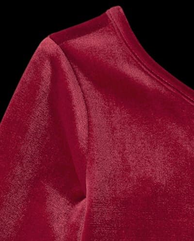 Baby And Toddler Girls Long Sleeve Velour Bubble Dress 7