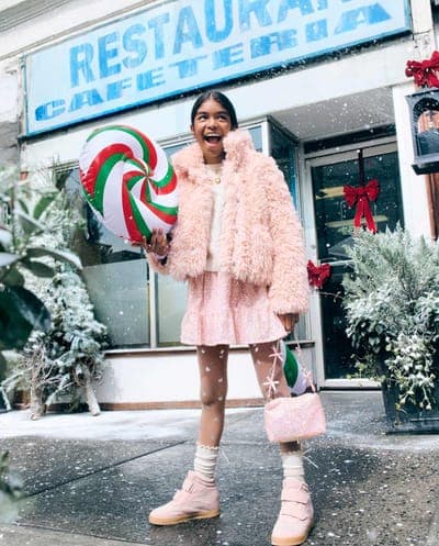 Girls Sequin Tiered Skirt 1