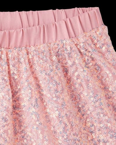 Girls Sequin Tiered Skirt 3