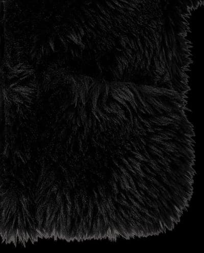 Girls Long Sleeve Faux Fur Coat 3