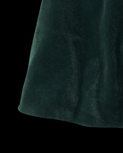 Girls Long Sleeve Velour Bubble Dress 3
