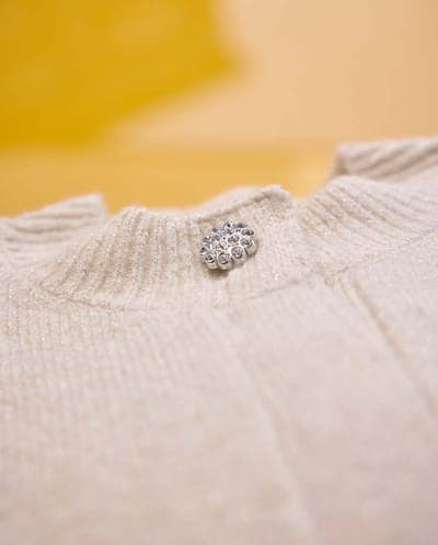 Girls Long Sleeve Shimmer Sweater Cardigan 2