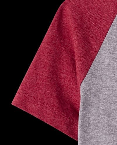 Baby And Toddler Boys Short Raglan Sleeve Varsity Graphic Ringer Tee 4
