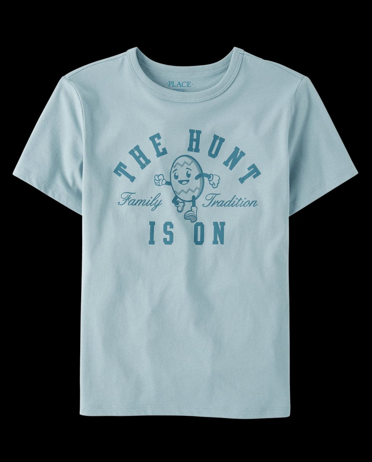 Boys Matching Family Short Sleeve Easter The Hunt Is On Graphic Tee