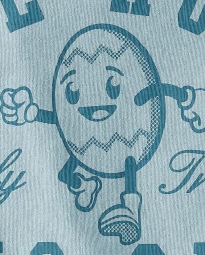 Boys Matching Family Short Sleeve Easter The Hunt Is On Graphic Tee 3