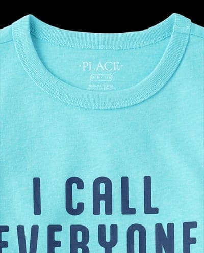 Boys Short Sleeve Call Everyone Bruh Graphic Tee 3
