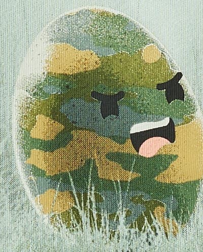 Boys Short Sleeve Easter Egg Humor Graphic Tee 3