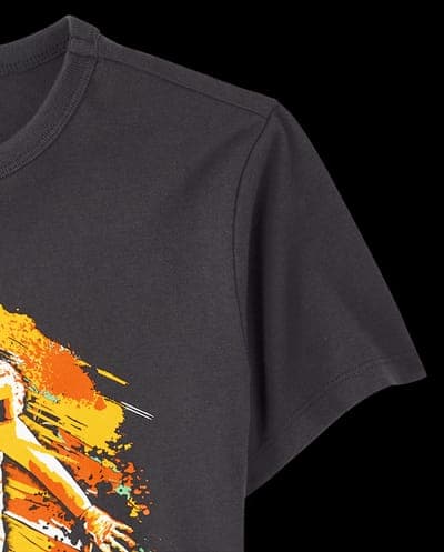 Boys Short Sleeve Football Player Graphic Tee 3