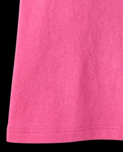 Girls Short Sleeve Cheer Graphic Tee (ICED BERRY) 4