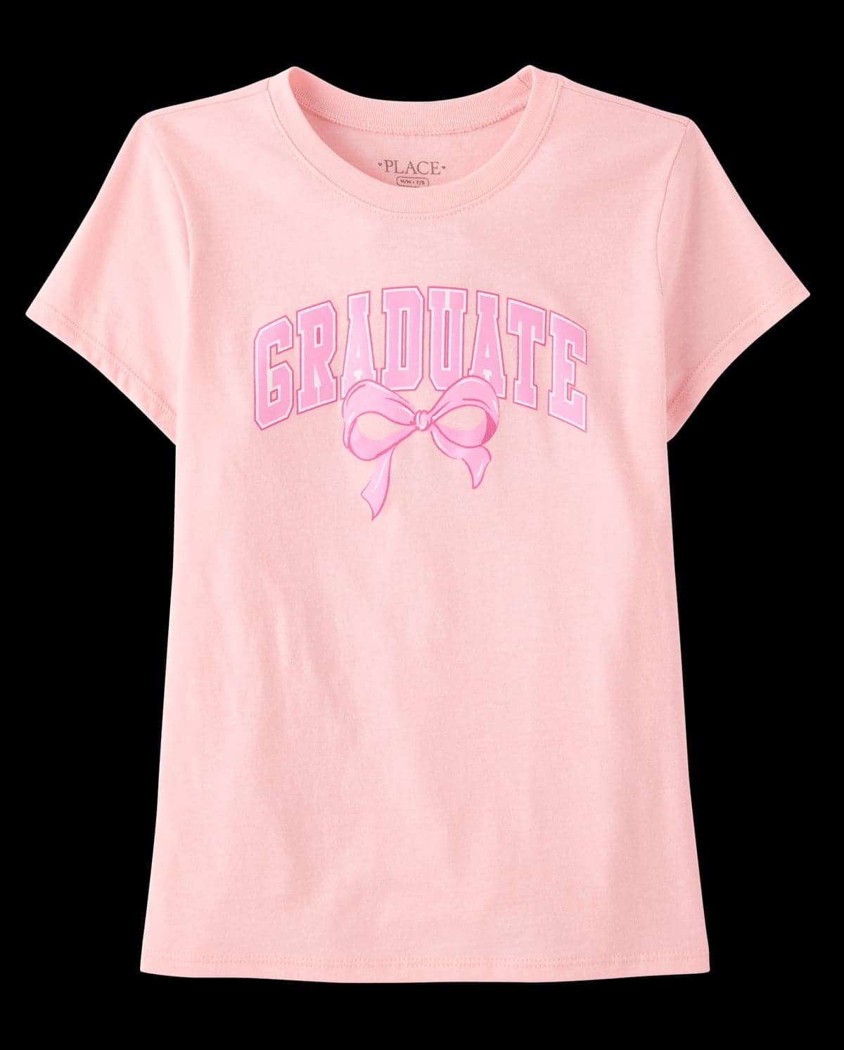 Girls Short Sleeve Graduate Graphic Tee
