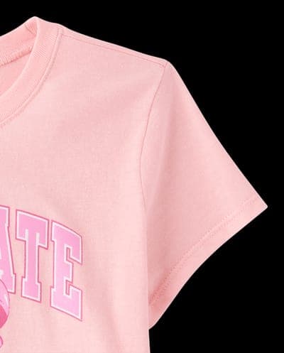 Girls Short Sleeve Graduate Graphic Tee 4