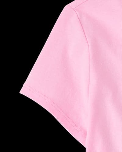 Girls Short Sleeve Paris Cat Graphic Tee 4