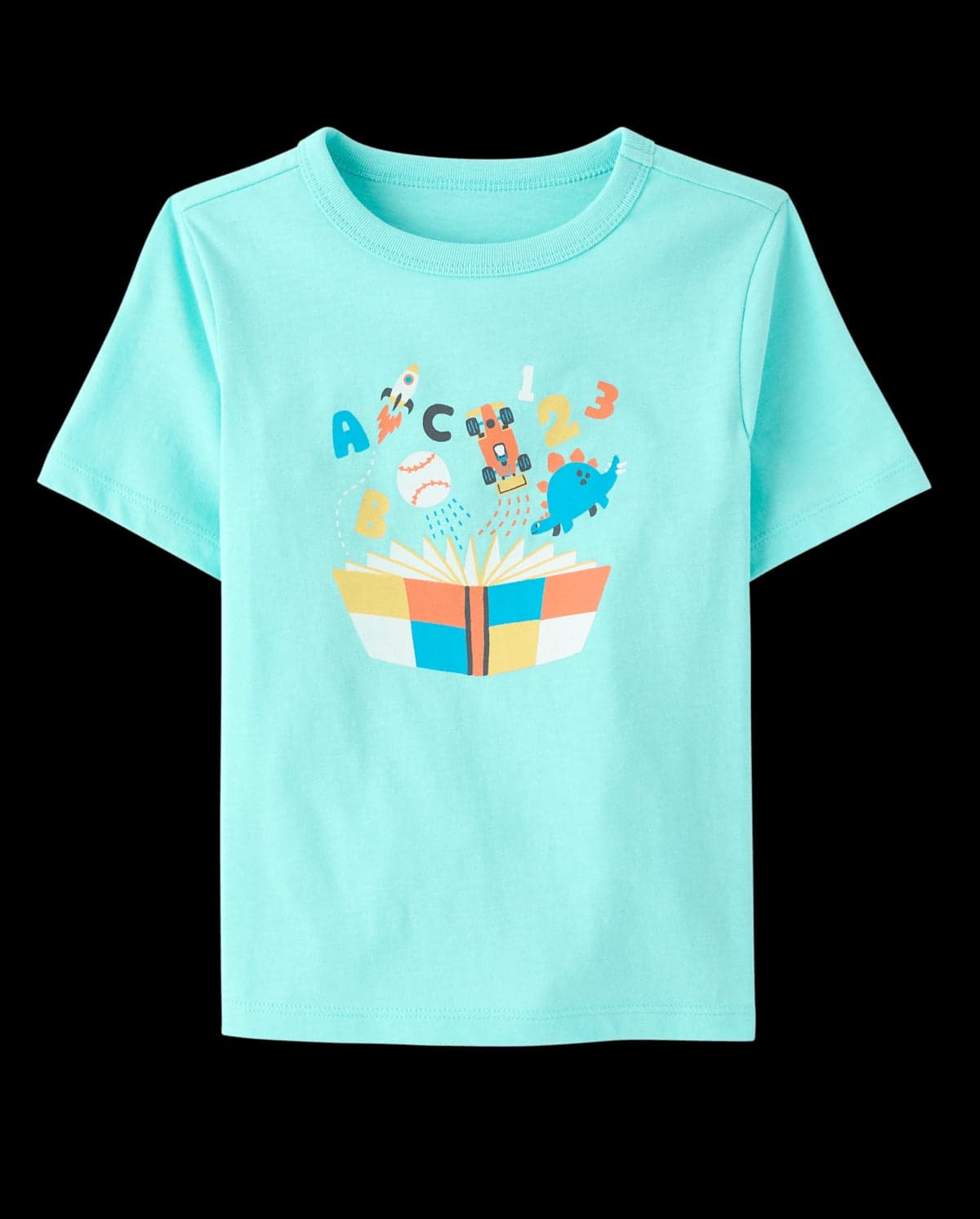 Baby And Toddler Boys Short Sleeve Book Graphic Tee