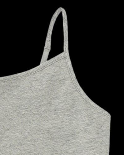 Girls Sleeveless Basic Cami 2-Pack (BLACK) 2
