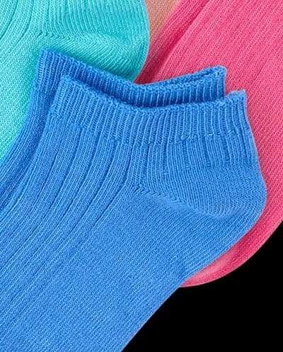 Girls Rainbow Ankle Socks 10-Pack 4