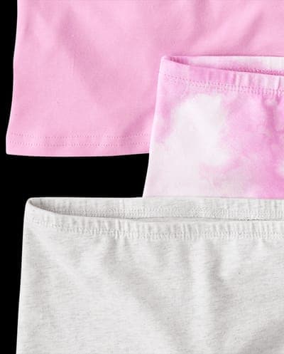 Girls Tie Dye Girl Short Underwear 7-Pack 4
