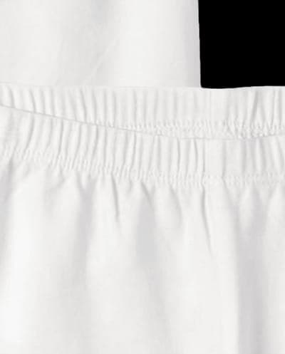 Girls Uniform Mix and Match Knit Bike Shorts 2-Pack - Plus 4