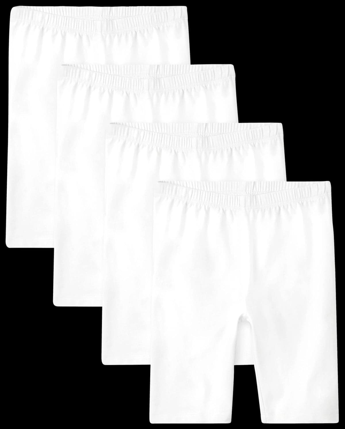Girls Mix And Match Knit Regular Bike Shorts 4-Pack