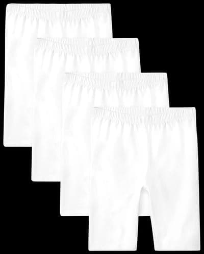 Girls Mix And Match Knit Regular Bike Shorts 4-Pack 1