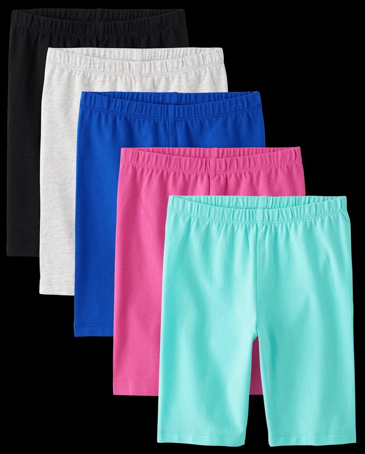 Girls Bike Shorts 5-Pack (MULTI CLR) · 3052120