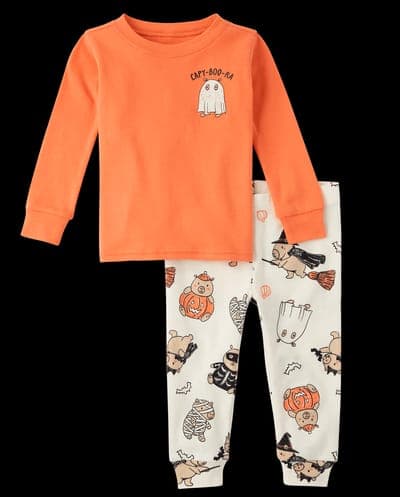 Baby And Toddler Halloween Capybara Snug Fit Cotton Pajamas 2
